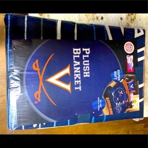 University of Virginia plush blanket